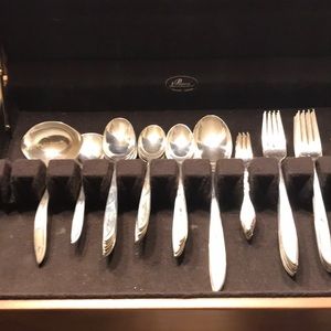 Silver flatware